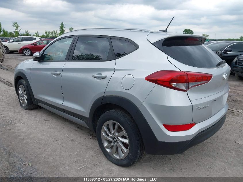 2017 Hyundai Tucson Limited/Sport And Eco/Se VIN: KM8J3CA40HU361372 Lot: 11369312