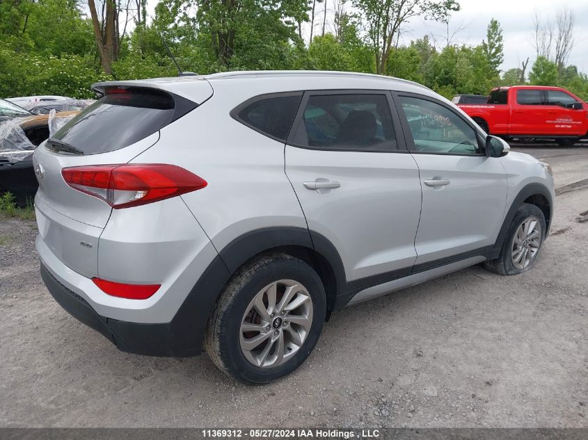 2017 Hyundai Tucson Limited/Sport And Eco/Se VIN: KM8J3CA40HU361372 Lot: 11369312