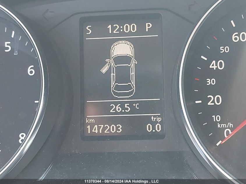 2017 Volkswagen Passat S VIN: 1VWAT7A30HC082039 Lot: 11370344