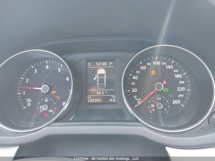 2017 Volkswagen Passat S VIN: 1VWAT7A30HC082039 Lot: 11370344