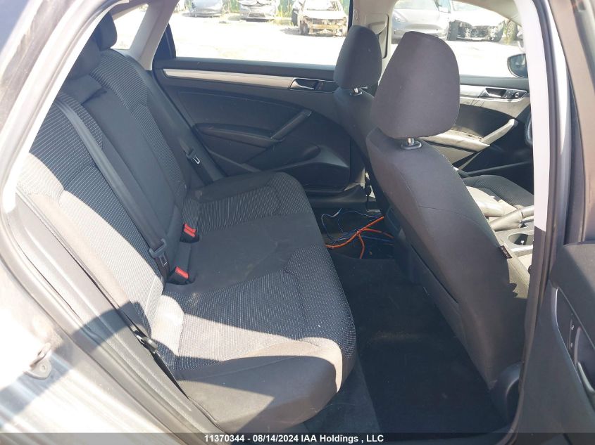 2017 Volkswagen Passat S VIN: 1VWAT7A30HC082039 Lot: 11370344