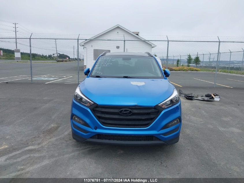 2017 Hyundai Tucson Limited/Sport And Eco/Se VIN: KM8J3CA43HU510891 Lot: 11376751