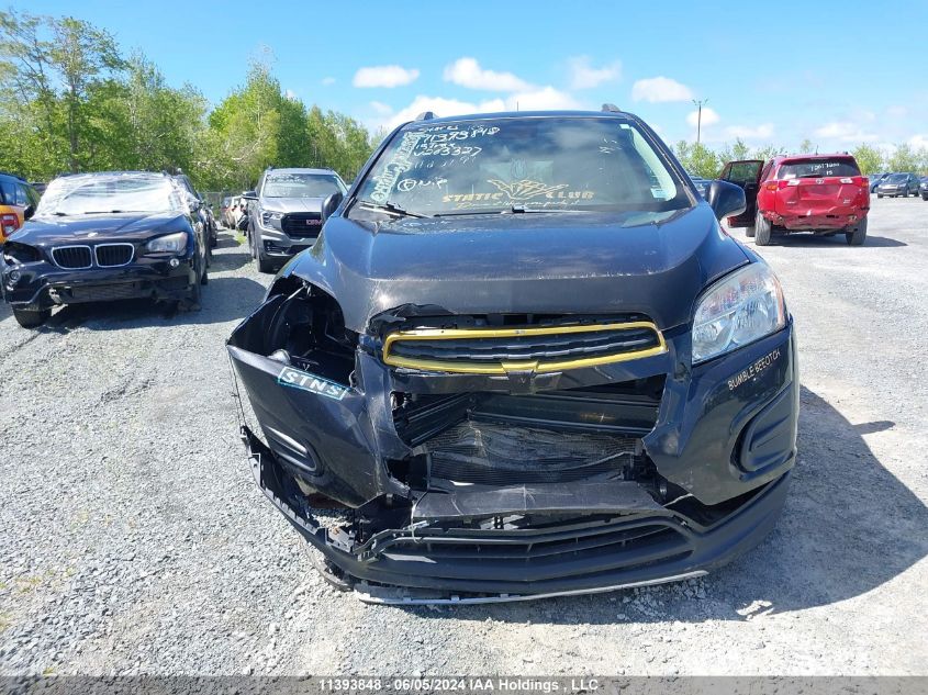 2015 Chevrolet Trax 2Lt VIN: 3GNCJSSB5FL203327 Lot: 11393848