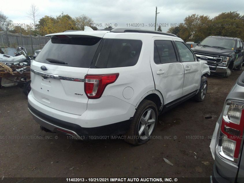 2017 Ford Explorer Xlt VIN: 1FM5K8D84HGA13668 Lot: 11402013