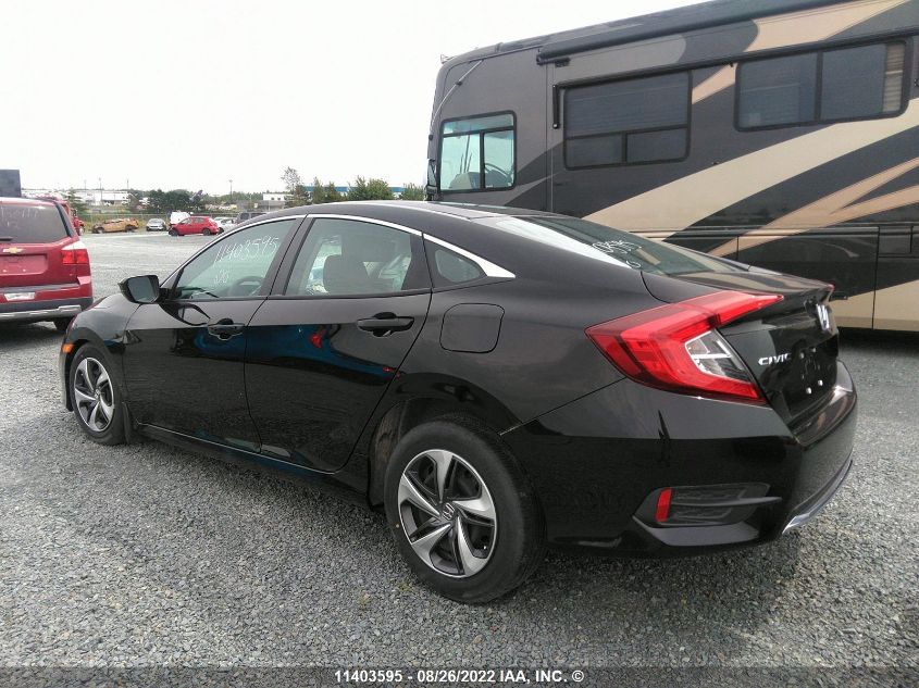 2020 Honda Civic Lx VIN: 2HGFC2E58LH025635 Lot: 11403595