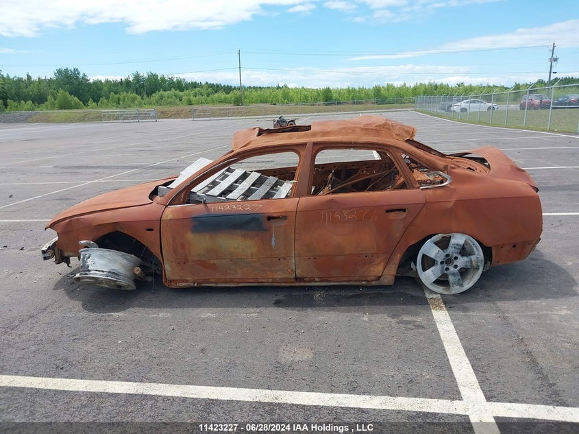 2008 Audi A4 3.2 Quattro VIN: WAUDH68EX8A151170 Lot: 11423227