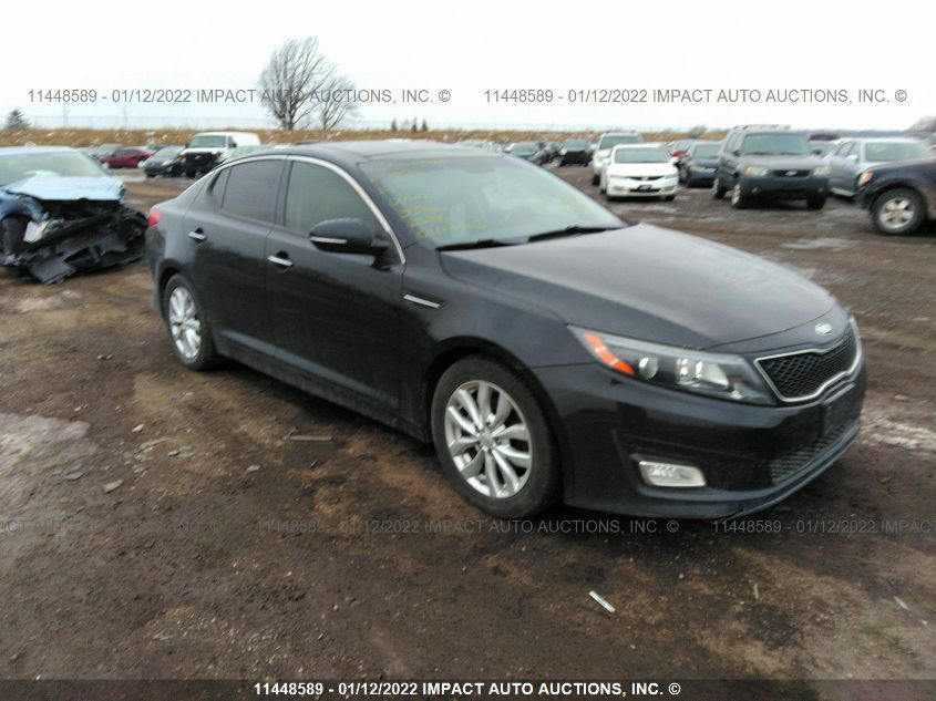 2014 Kia Optima Ex VIN: 5XXGN4A76EG313966 Lot: 11448589