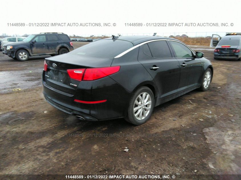 2014 Kia Optima Ex VIN: 5XXGN4A76EG313966 Lot: 11448589