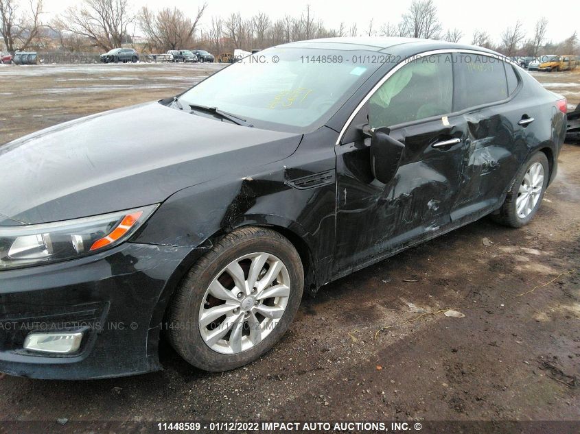 2014 Kia Optima Ex VIN: 5XXGN4A76EG313966 Lot: 11448589