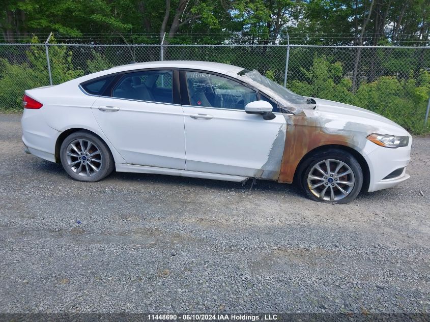 2017 Ford Fusion S VIN: 3FA6P0G72HR288551 Lot: 11448690