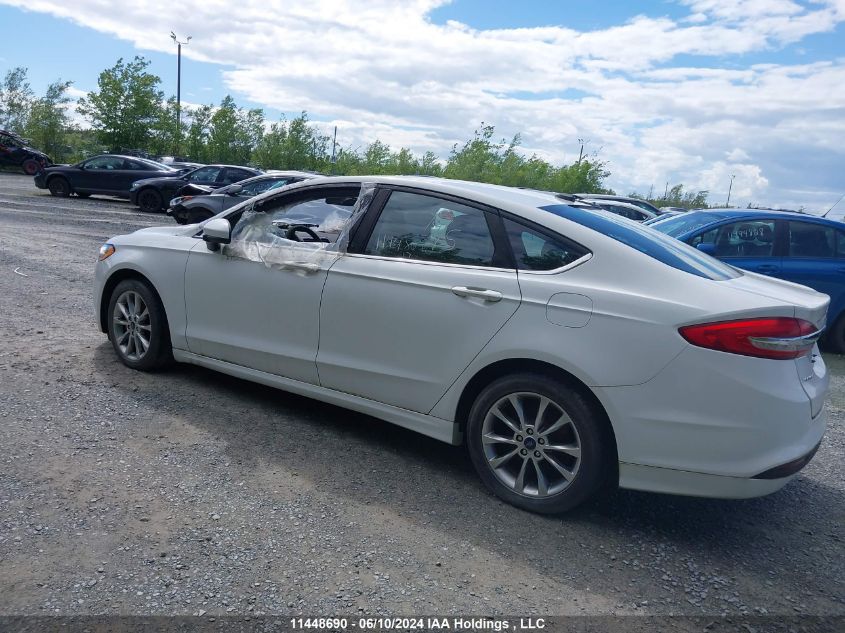 2017 Ford Fusion S VIN: 3FA6P0G72HR288551 Lot: 11448690