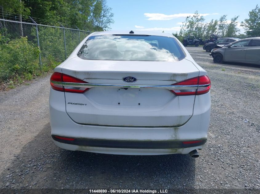 2017 Ford Fusion S VIN: 3FA6P0G72HR288551 Lot: 11448690