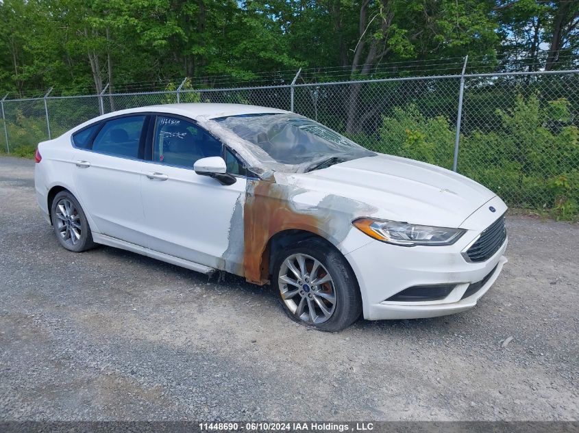 2017 Ford Fusion S VIN: 3FA6P0G72HR288551 Lot: 11448690