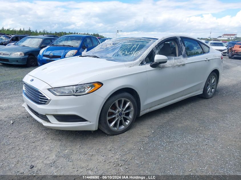 2017 Ford Fusion S VIN: 3FA6P0G72HR288551 Lot: 11448690