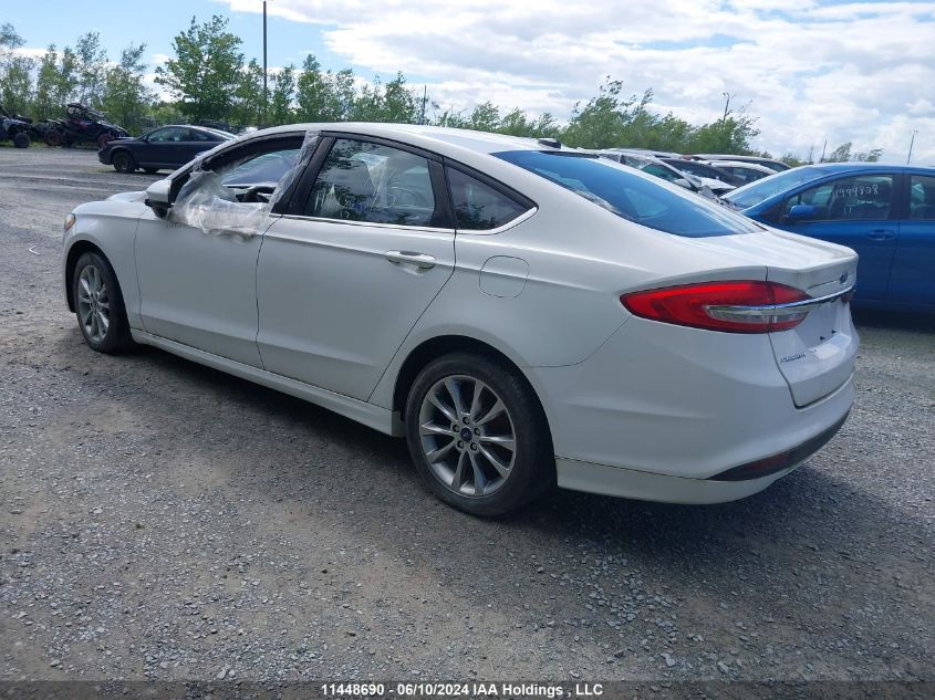 2017 Ford Fusion S VIN: 3FA6P0G72HR288551 Lot: 11448690