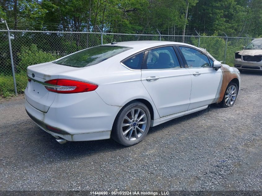 2017 Ford Fusion S VIN: 3FA6P0G72HR288551 Lot: 11448690