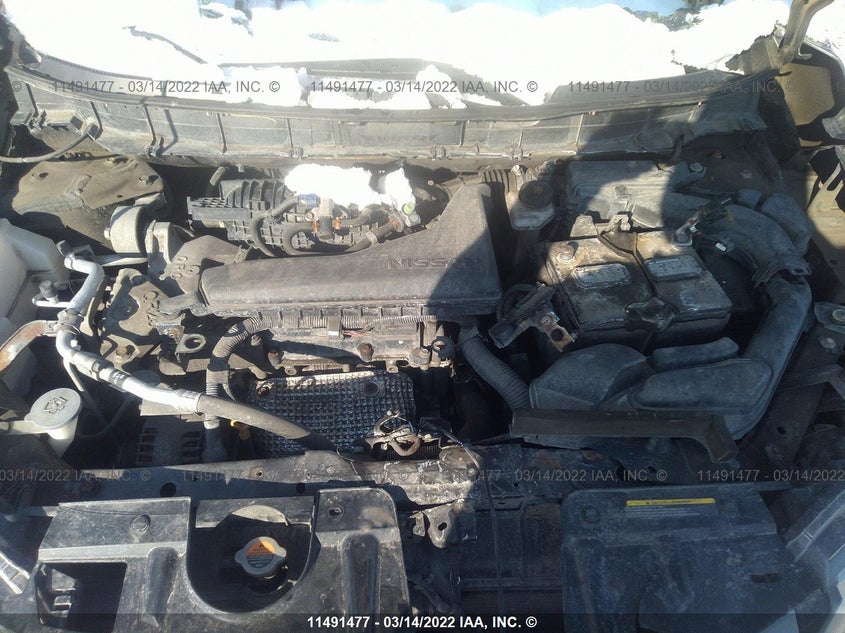 2017 Nissan Rogue Sv/Sl VIN: 5N1AT2MV5HC841430 Lot: 11491477