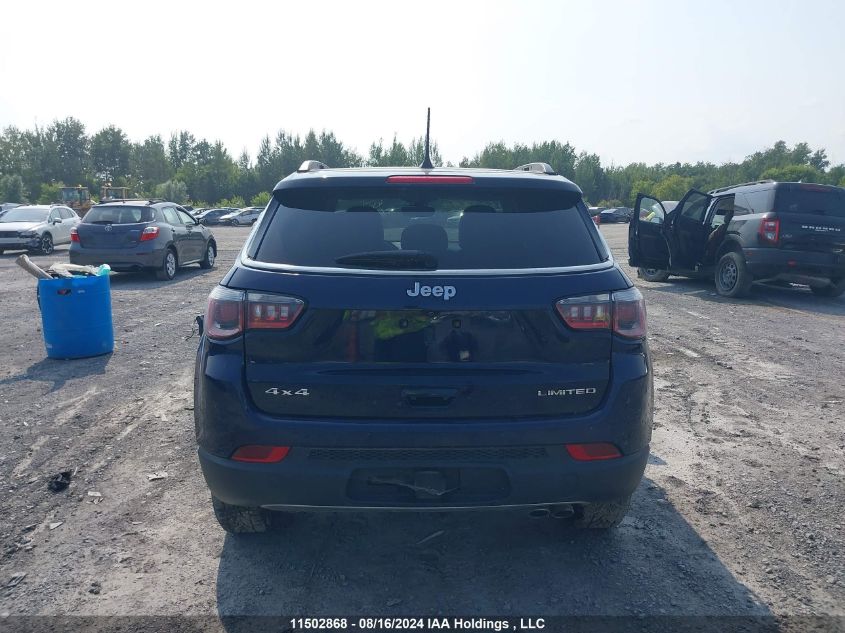 2020 Jeep Compass Limited VIN: 3C4NJDCB1LT214297 Lot: 11502868