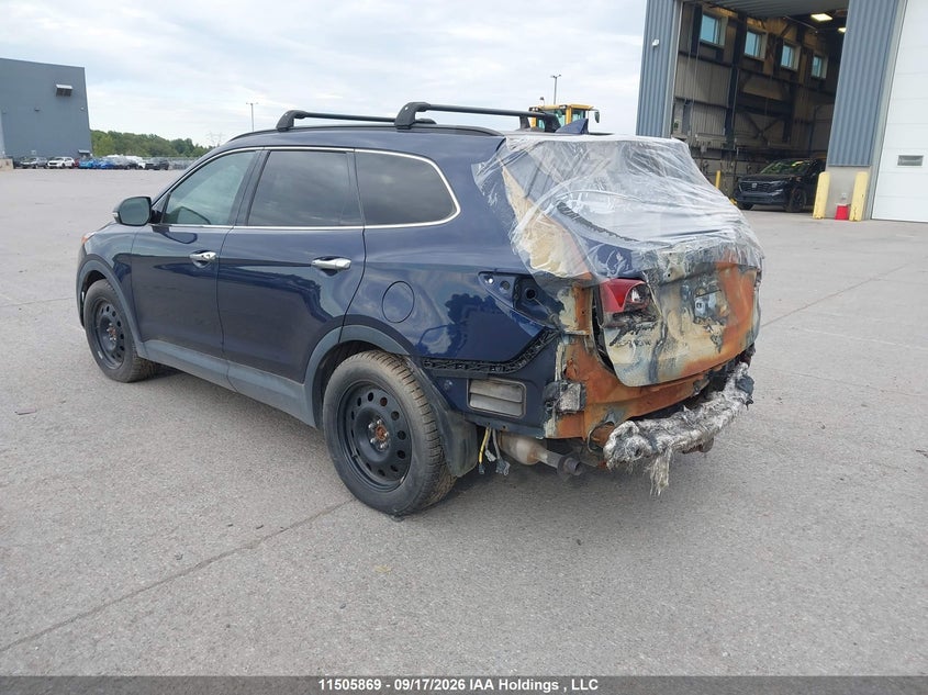 Vin: km8sndhf4hu194364, lot: 1795190, hyundai santa fe se/limited 20173