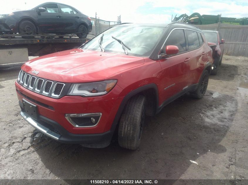 2018 Jeep Compass Limited VIN: 3C4NJDCB0JT417338 Lot: 11508210