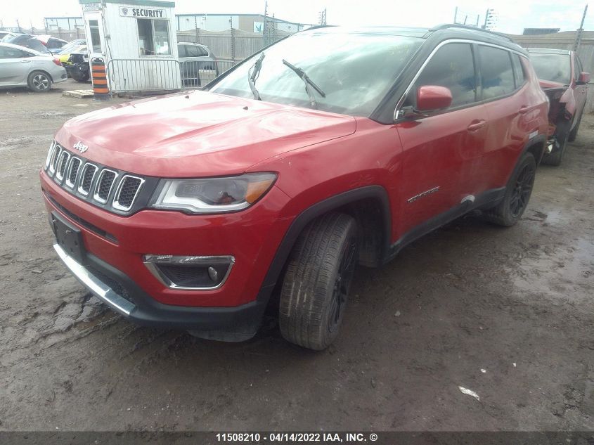 2018 Jeep Compass Limited VIN: 3C4NJDCB0JT417338 Lot: 11508210