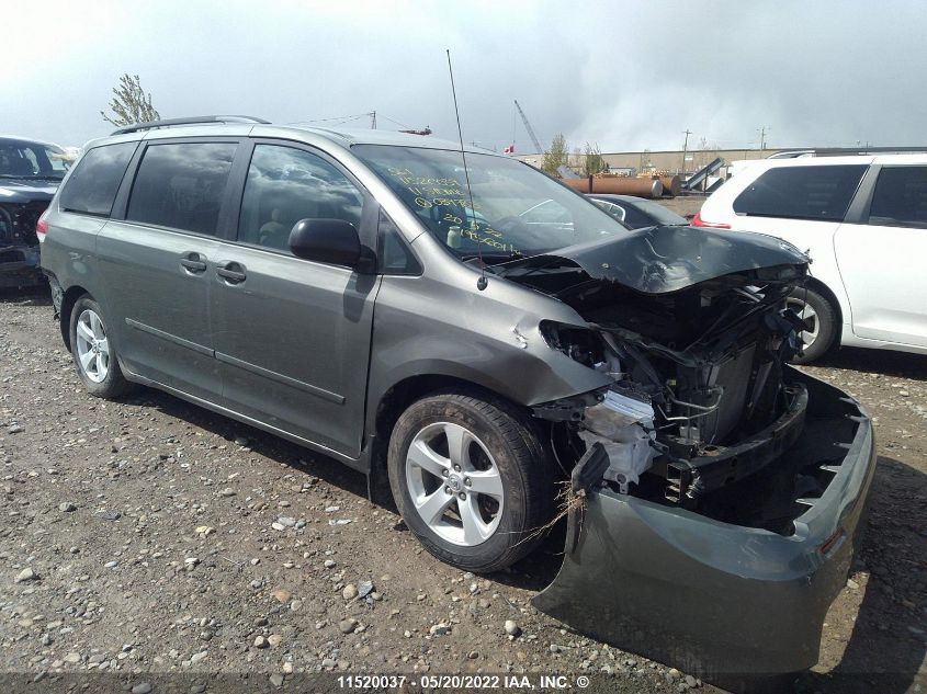 2011 Toyota Sienna VIN: 5TDZK3DCXBS039783 Lot: 11520037