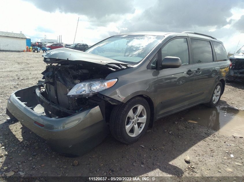 2011 Toyota Sienna VIN: 5TDZK3DCXBS039783 Lot: 11520037