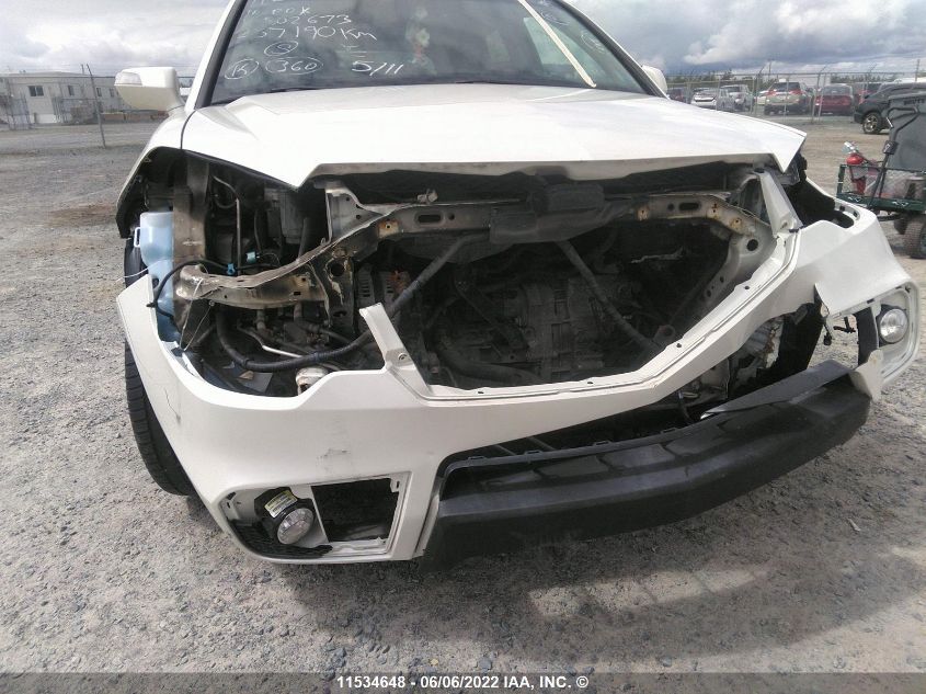 2010 Acura Rdx VIN: 5J8TB1H25AA802673 Lot: 11534648