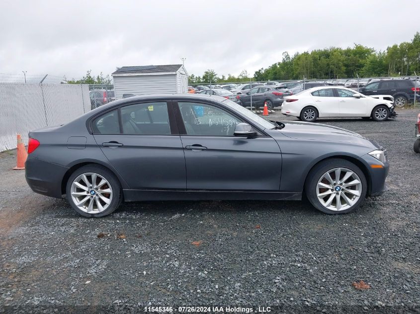 2013 BMW 320 I/xDrive VIN: WBA3C3C52DF979081 Lot: 11545346