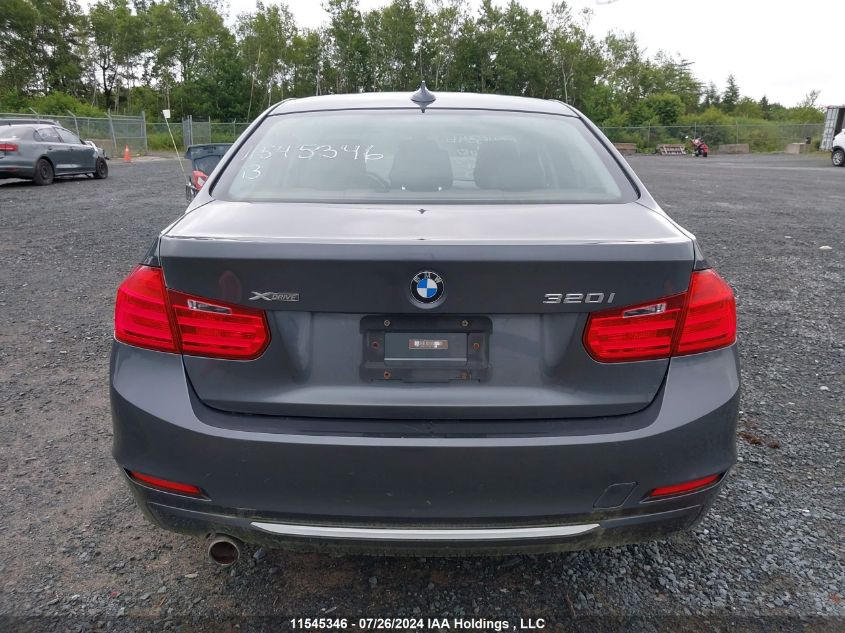 2013 BMW 320 I/xDrive VIN: WBA3C3C52DF979081 Lot: 11545346