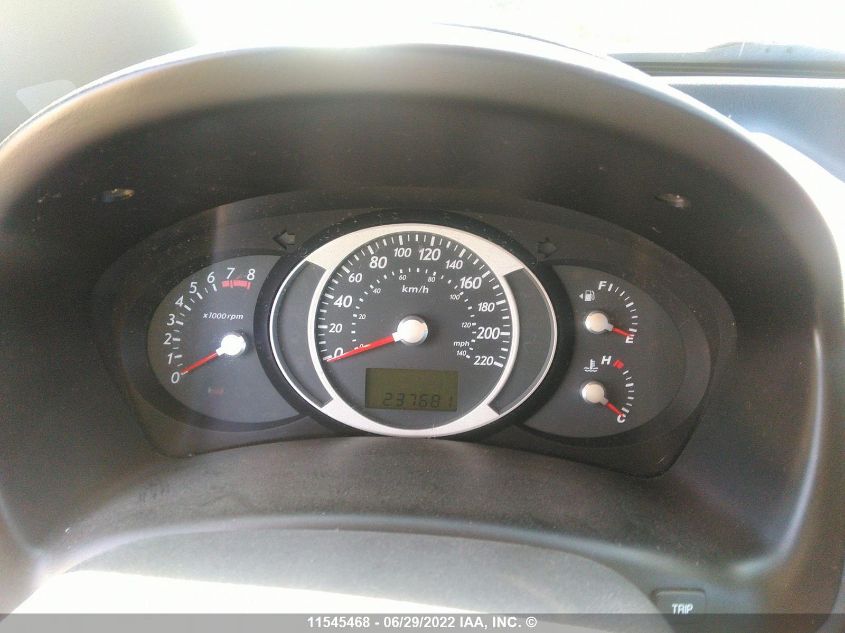 2007 Hyundai Tucson Gl VIN: KM8JM12D87U657626 Lot: 11545468