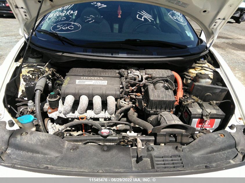 2011 Honda Cr-Z Ex VIN: JHMZF1D68BS800111 Lot: 11545476