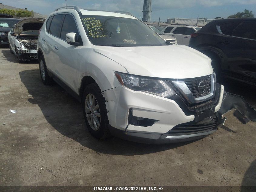 2018 Nissan Rogue Sv/Sl VIN: 5N1AT2MV1JC809922 Lot: 11547436