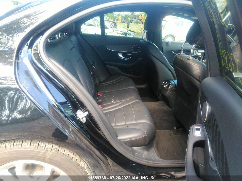 2018 Mercedes-Benz C 300 4Mati VIN: 55SWF4KB9JU276838 Lot: 11559738