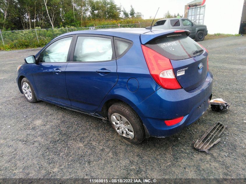 2016 Hyundai Accent Se VIN: KMHCT5AE1GU269893 Lot: 11569815