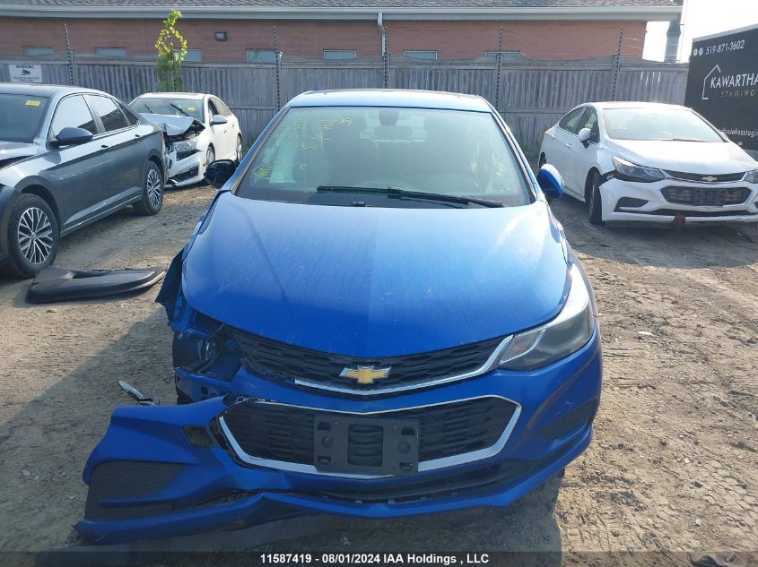 2016 Chevrolet Cruze Lt VIN: 1G1BE5SM7G7315637 Lot: 11587419