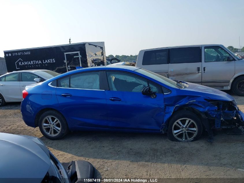 2016 Chevrolet Cruze Lt VIN: 1G1BE5SM7G7315637 Lot: 11587419