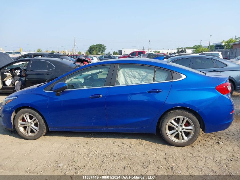 2016 Chevrolet Cruze Lt VIN: 1G1BE5SM7G7315637 Lot: 11587419