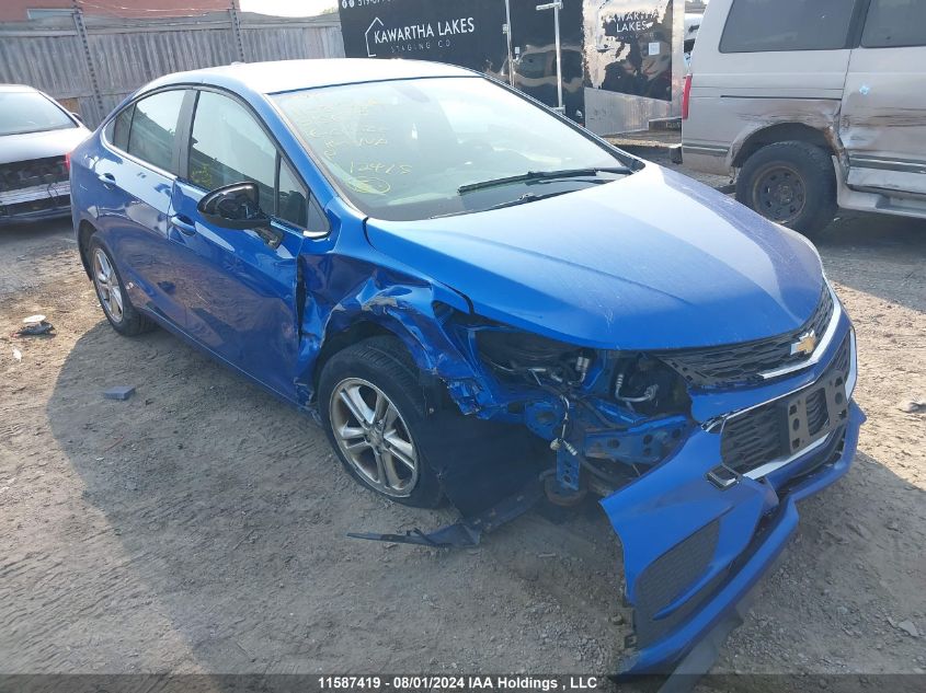 2016 Chevrolet Cruze Lt VIN: 1G1BE5SM7G7315637 Lot: 11587419