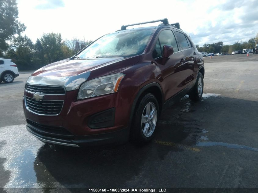 3GNCJLSB6FL192327 2015 CHEVROLET TRAX - Image 2