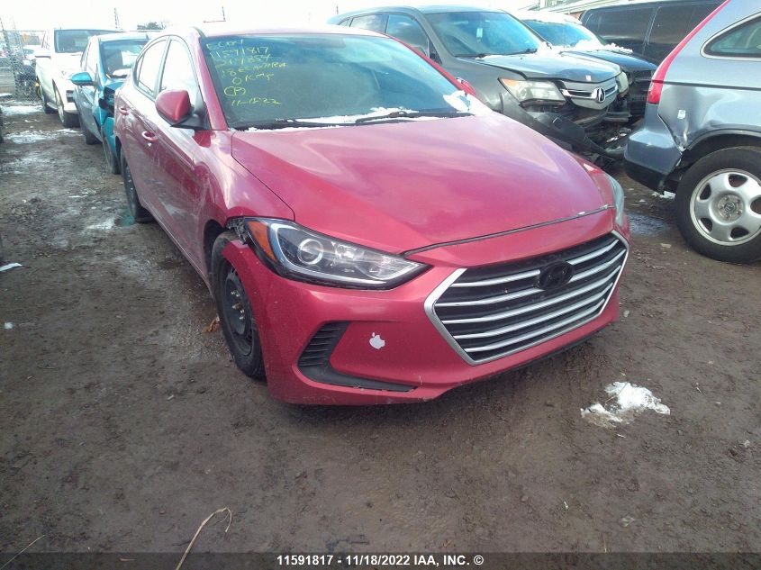 2018 Hyundai Elantra Se VIN: 5NPD74LF7JH219854 Lot: 11591817