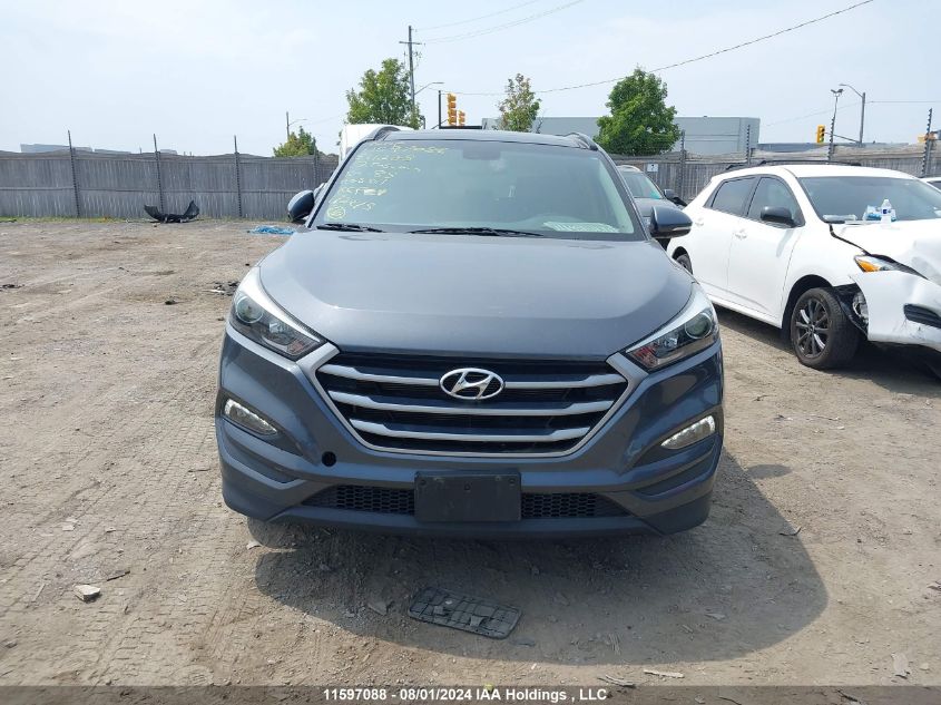 2017 Hyundai Tucson Limited/Sport And Eco/Se VIN: KM8J3CA44HU511225 Lot: 11597088