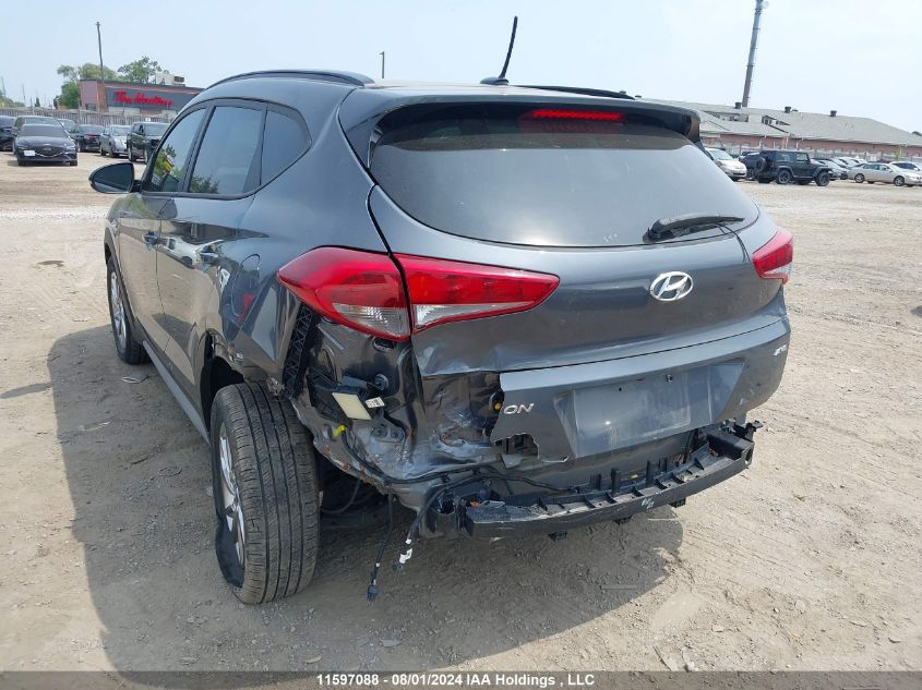 2017 Hyundai Tucson Limited/Sport And Eco/Se VIN: KM8J3CA44HU511225 Lot: 11597088