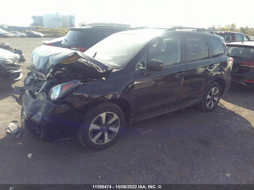 2018 Subaru Forester 2.5I Limited VIN: JF2SJEJC1JH593142 Lot: 11599474