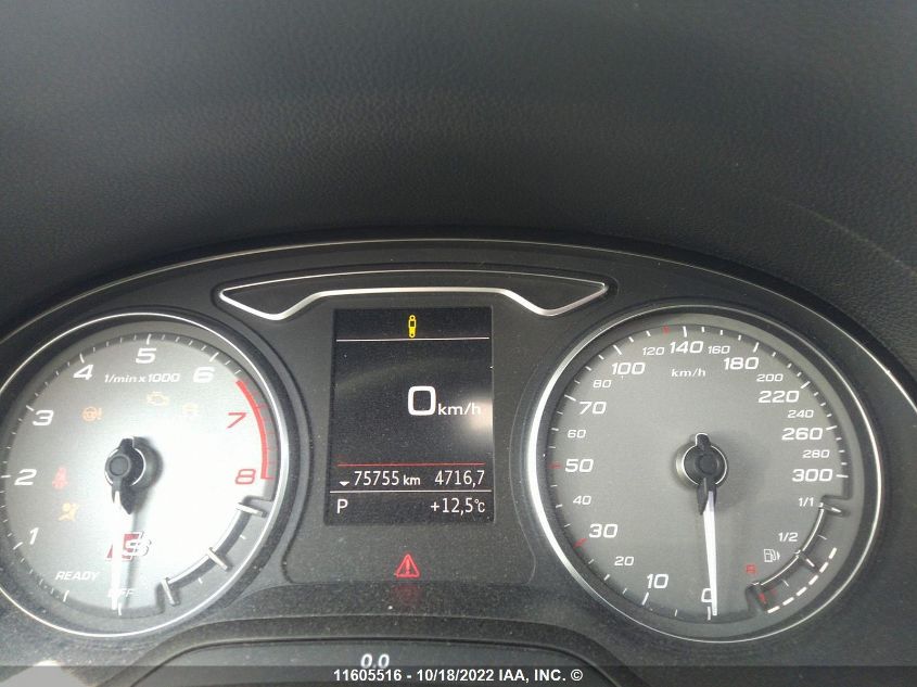 2018 Audi S3 Premium Plus VIN: WAUB1GFF0J1084243 Lot: 11605516