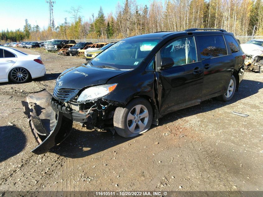 2015 Toyota Sienna Le VIN: 5TDKK3DC5FS541396 Lot: 11610511