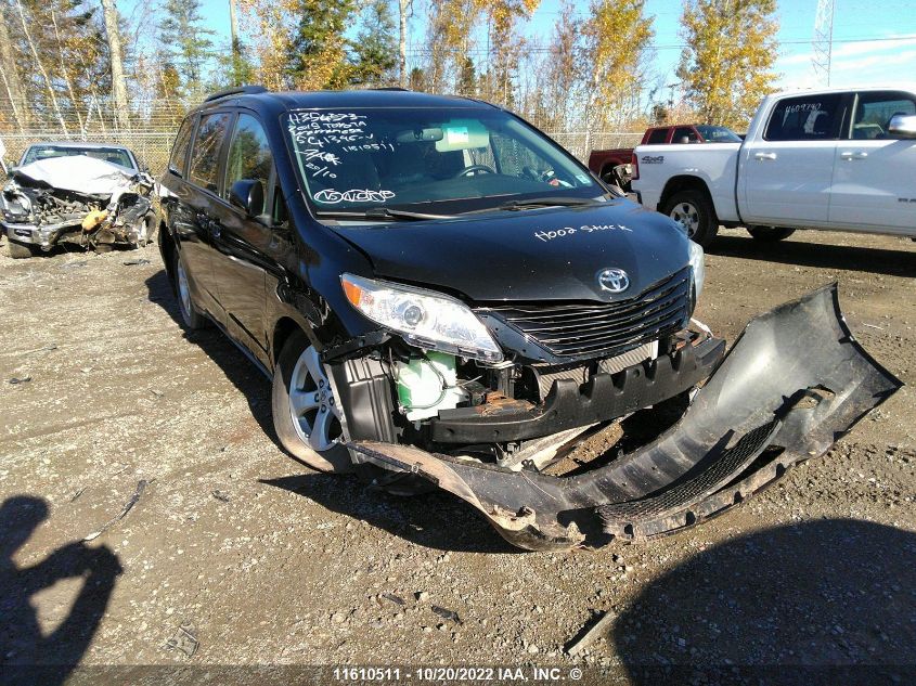 2015 Toyota Sienna Le VIN: 5TDKK3DC5FS541396 Lot: 11610511