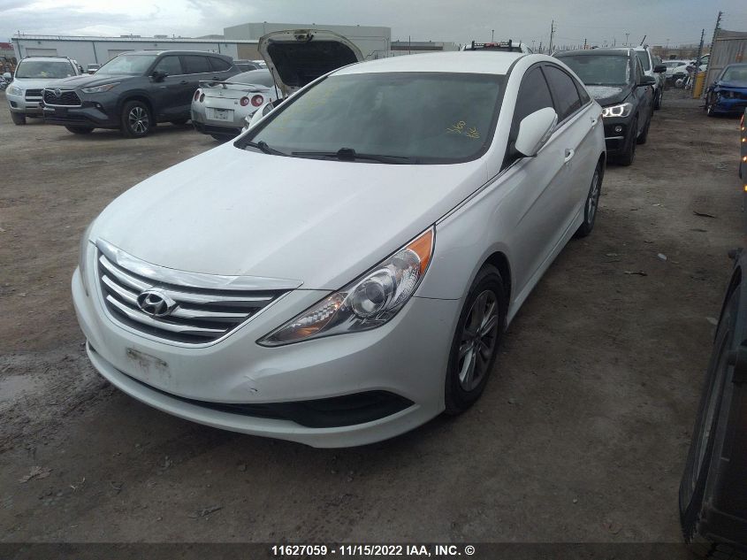 2014 Hyundai Sonata Gls VIN: 5NPEB4AC6EH910620 Lot: 11627059