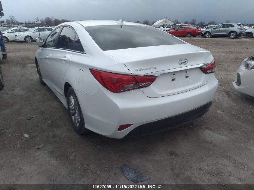 2014 Hyundai Sonata Gls VIN: 5NPEB4AC6EH910620 Lot: 11627059