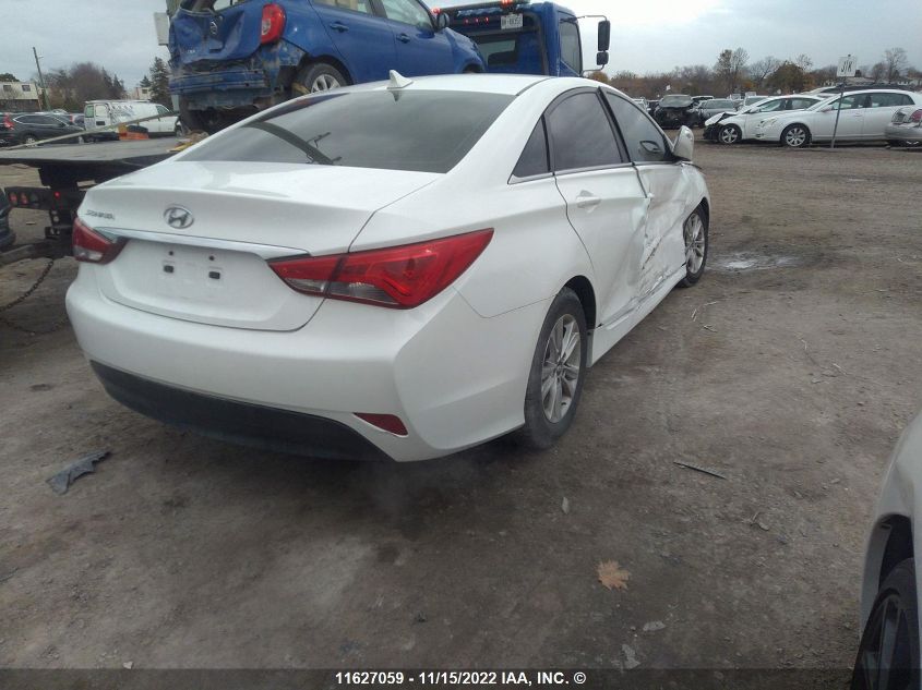 2014 Hyundai Sonata Gls VIN: 5NPEB4AC6EH910620 Lot: 11627059